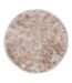Tapis Déco Shaggy Rond Shiva 200cm Champagne-1