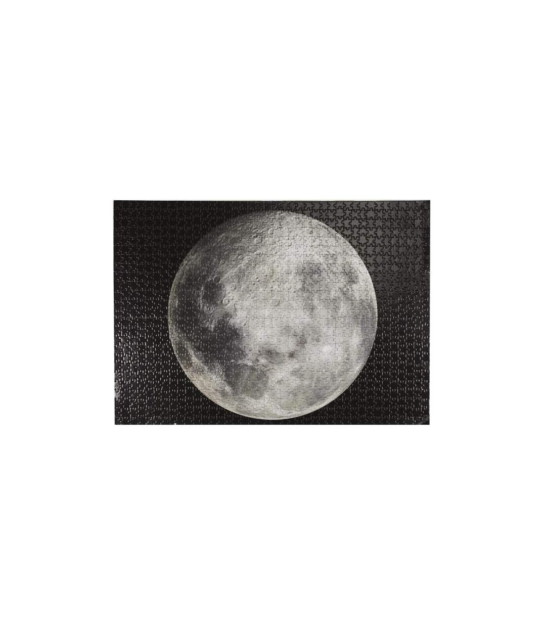 Puzzle Lune 1000 Pièces 48x73cm Noir & Gris-1