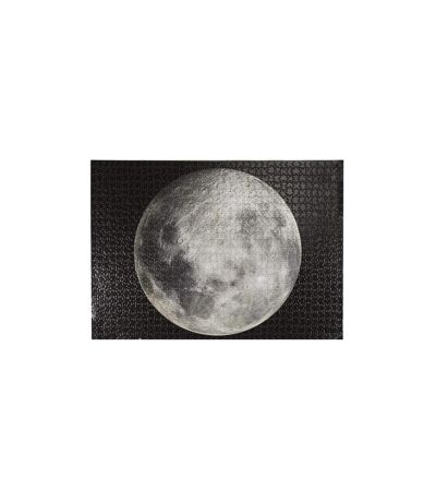 Puzzle Lune 1000 Pièces 48x73cm Noir & Gris