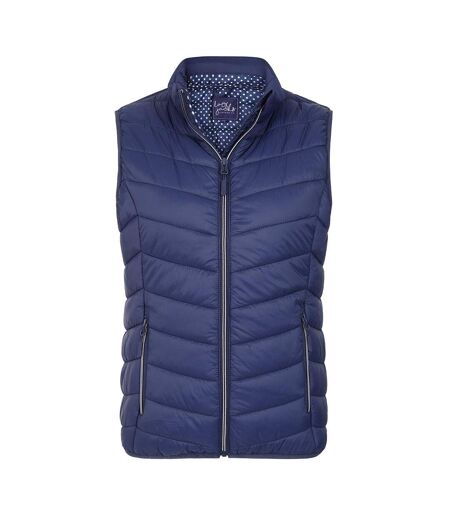 Womens/ladies Padded Gilet Twilight Lazy Jacks