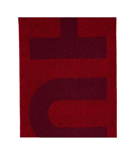 Lettering Midweight Logo Scarf One Size Pink Hugo