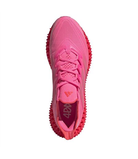 Chaussures Course À Pied Motif/style Maillé 4dfwd Femme Rose Fluo Adidas