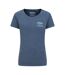 T-shirt St Davids Femme Bleu Mountain Warehouse-1