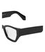Unisex Adult Style 7q Logo Sunglasses One Size Black Off White-3