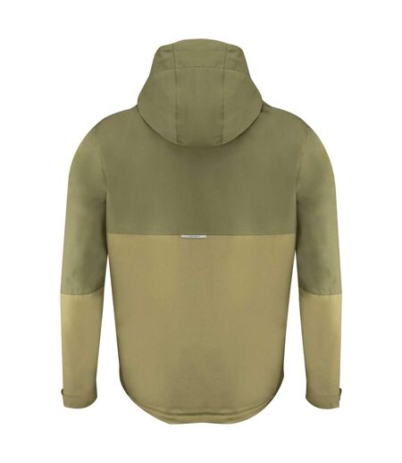 Mens Northville Two Tone Shell Jacket Moss Green James Harvest