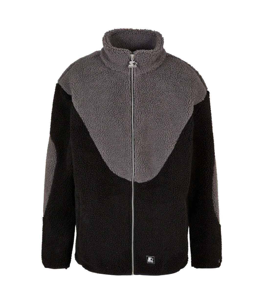 Veste Polaire Homme Noir Anthracite Starter Black Label-2