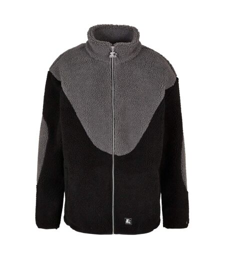 Veste Polaire Homme Noir Anthracite Starter Black Label