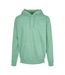 Build Your Brand Mens Heavy Pullover Hoodie (Neo Mint)