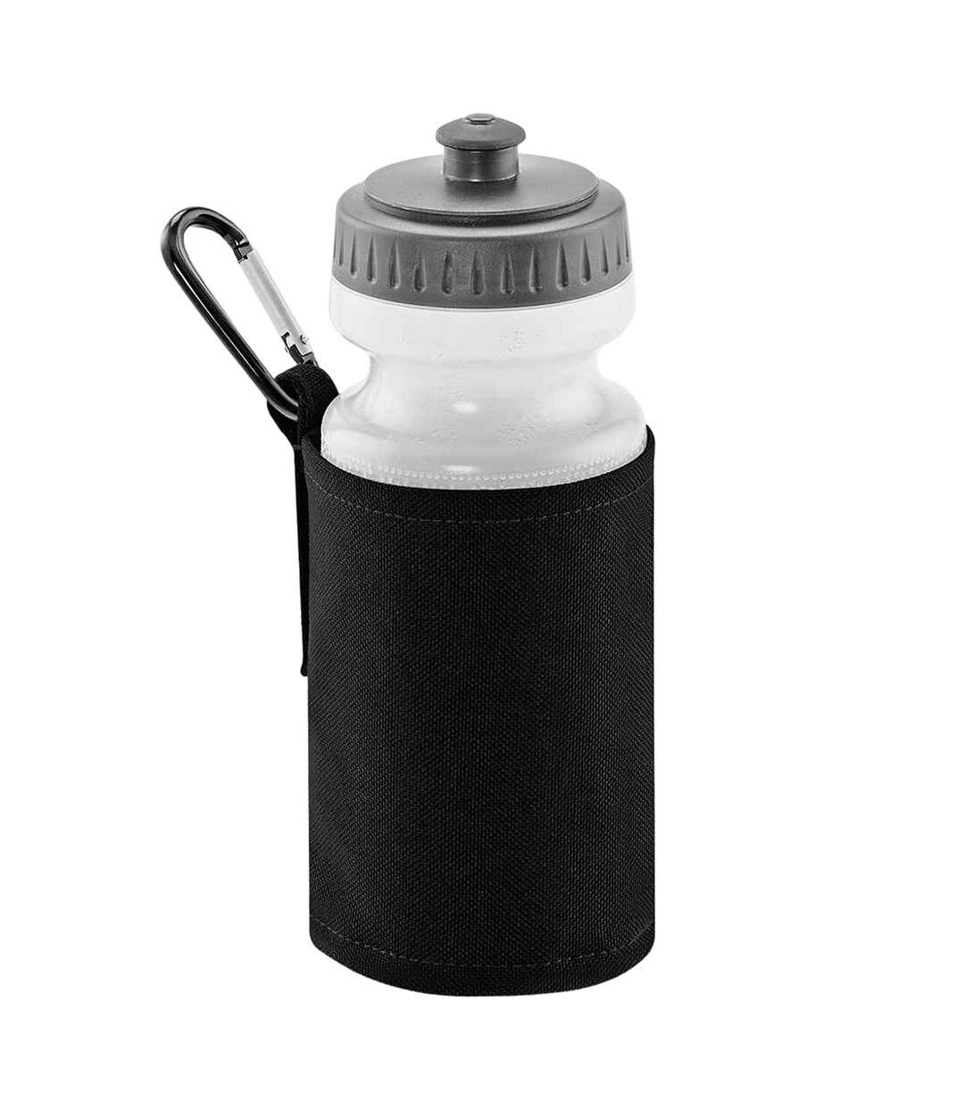 Water Bottle And Holder One Size Black Quadra-1
