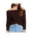 Pull marron femme morgan bogo-1