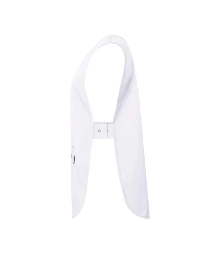 Womens/ladies Essential Pull Over Work Tunic White Karlowsky