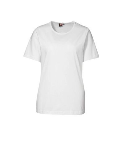 ID - T-shirt à manches courtes (coupe régulière) - Femme (Blanc) - UTID114