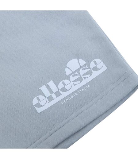 Mens Fleece Sweat Shorts Light Grey Ellesse