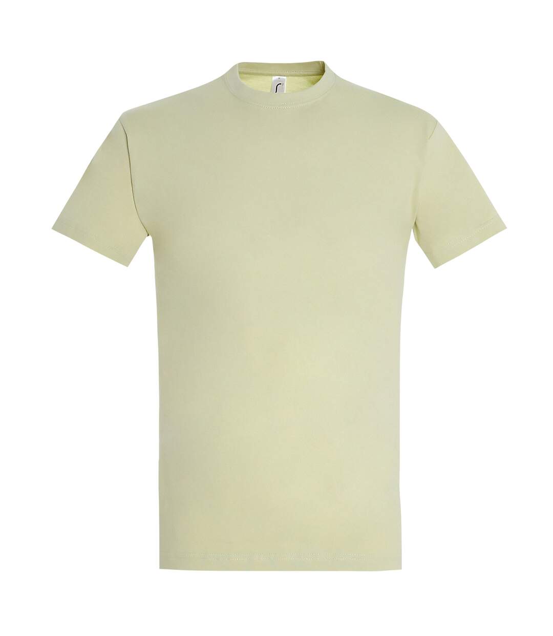 T-shirt manches courtes imperial homme beige pâle SOLS-1