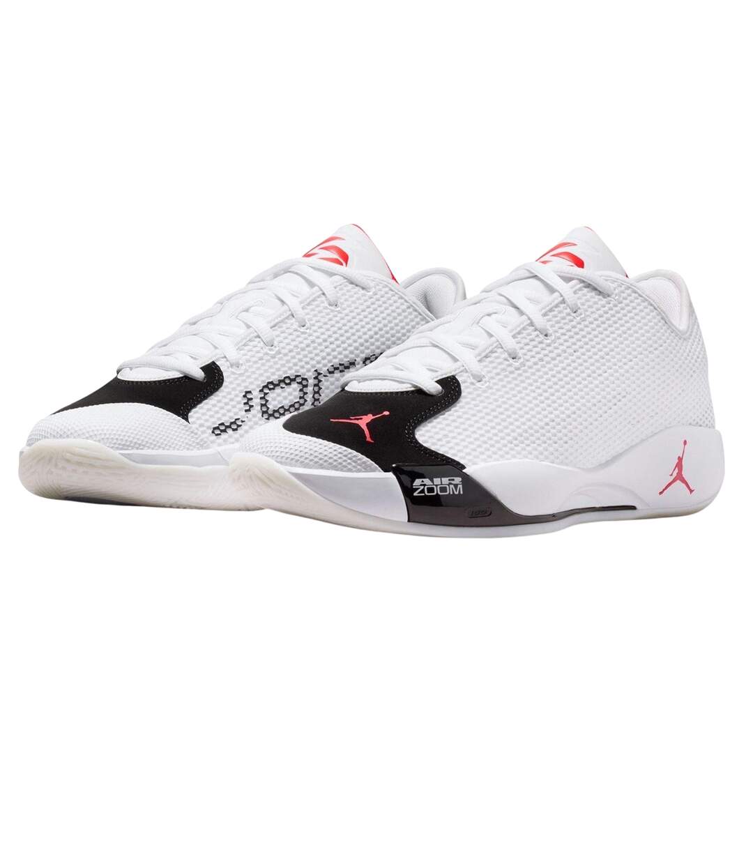 Chaussures De Basket Luka Homme Blanc Rouge Cramoisi Nike-4