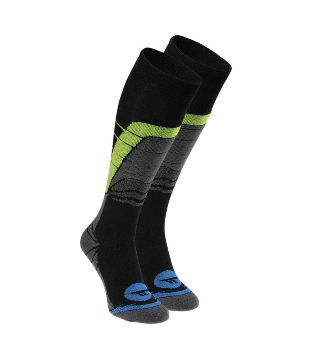 Chaussettes De Ski Acaro Homme Noir Gris Hi-Tec-1
