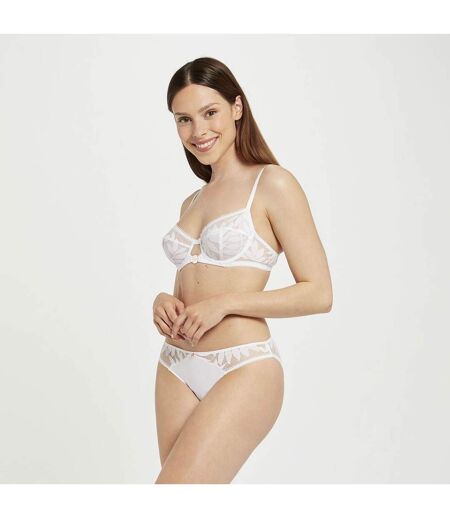 Soutien-gorge armature blanc Lina