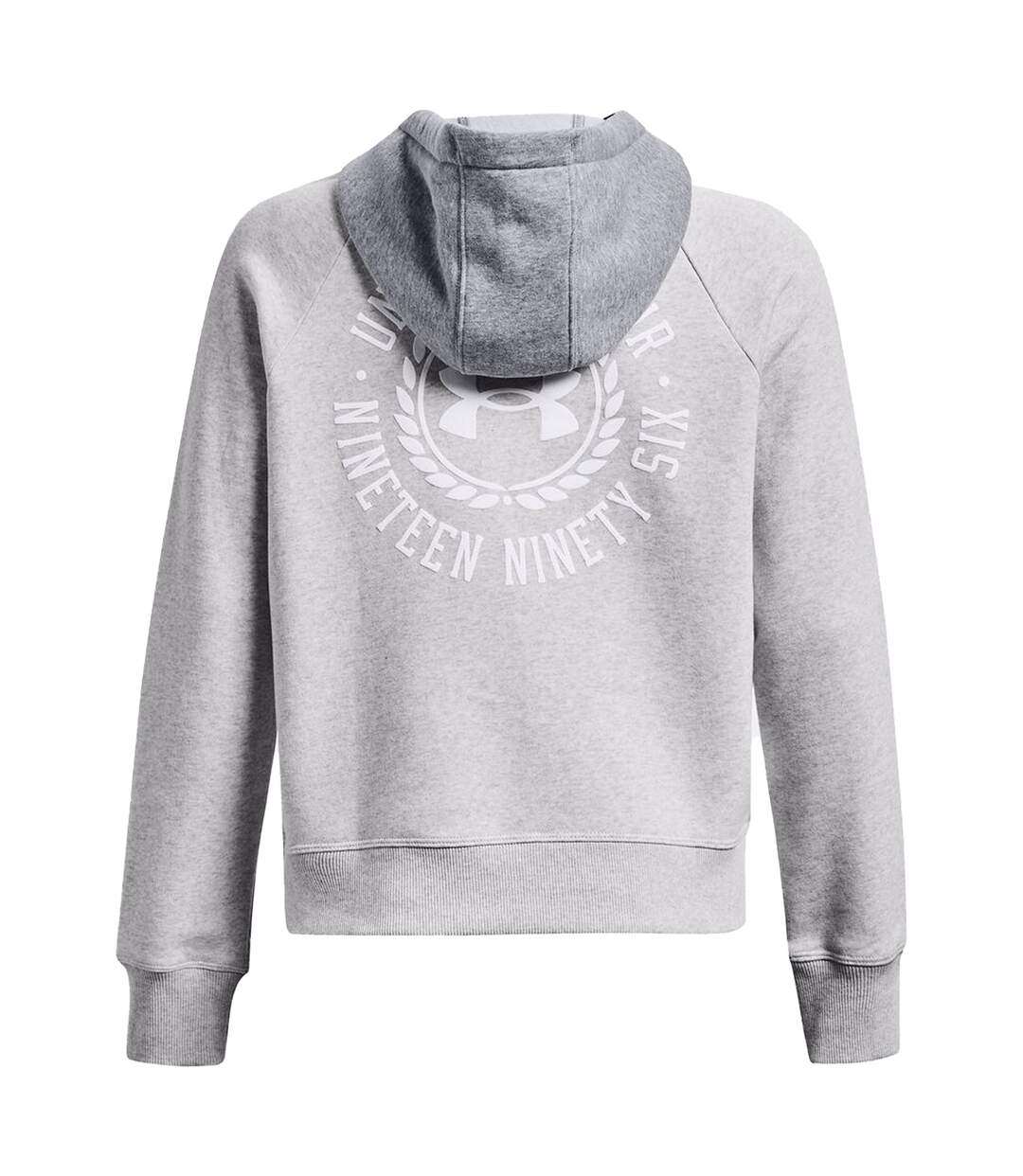Sweat À Capuche Rival Femme Gris Under Armour-3