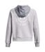 Sweat À Capuche Rival Femme Gris Under Armour-3