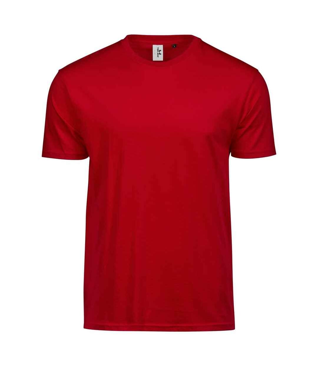 T-shirt power homme rouge Tee Jays