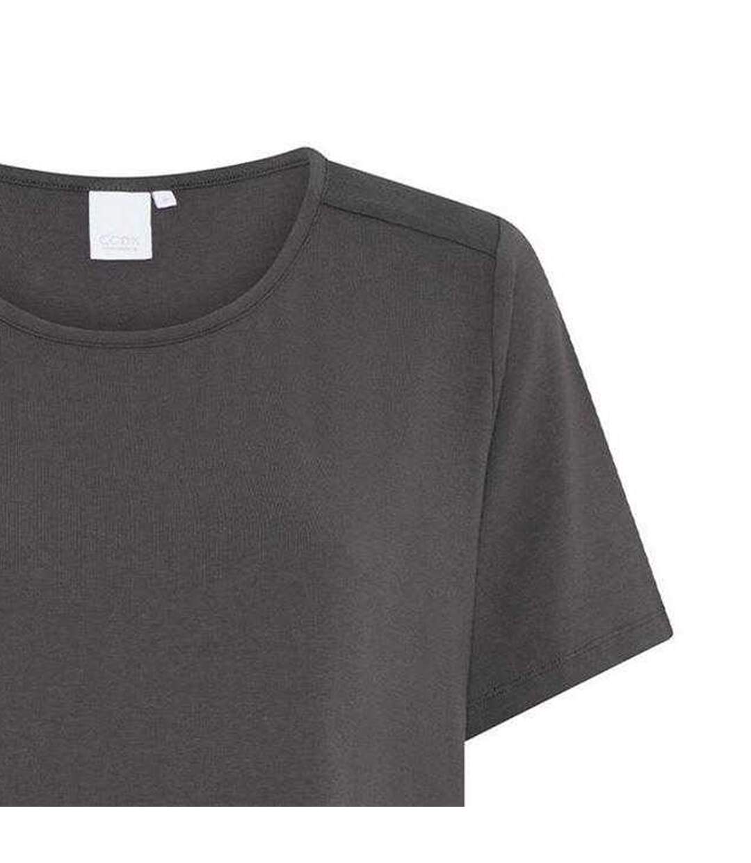 Womens/ladies Bea Plain T-shirt Brown CCDK Copenhagen-3
