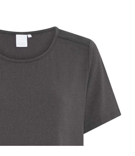 Womens/ladies Bea Plain T-shirt Brown CCDK Copenhagen