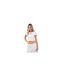 T-shirt Motif/style Logo Brodé Femme Blanc Rouge Jack Wills-1