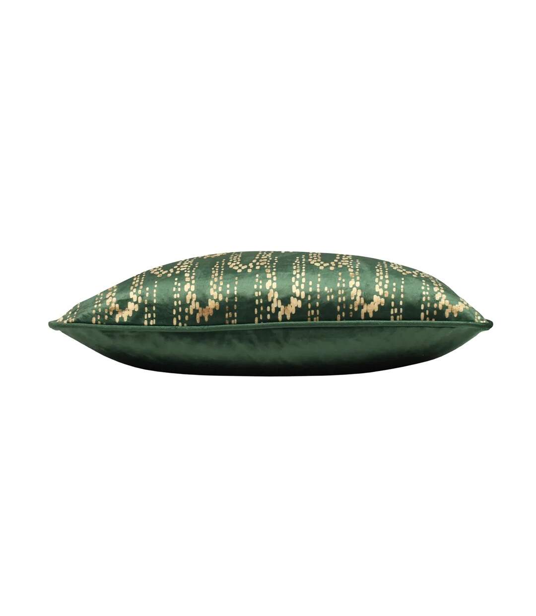 Wisteria velvet square cushion cover one size emerald green Furn