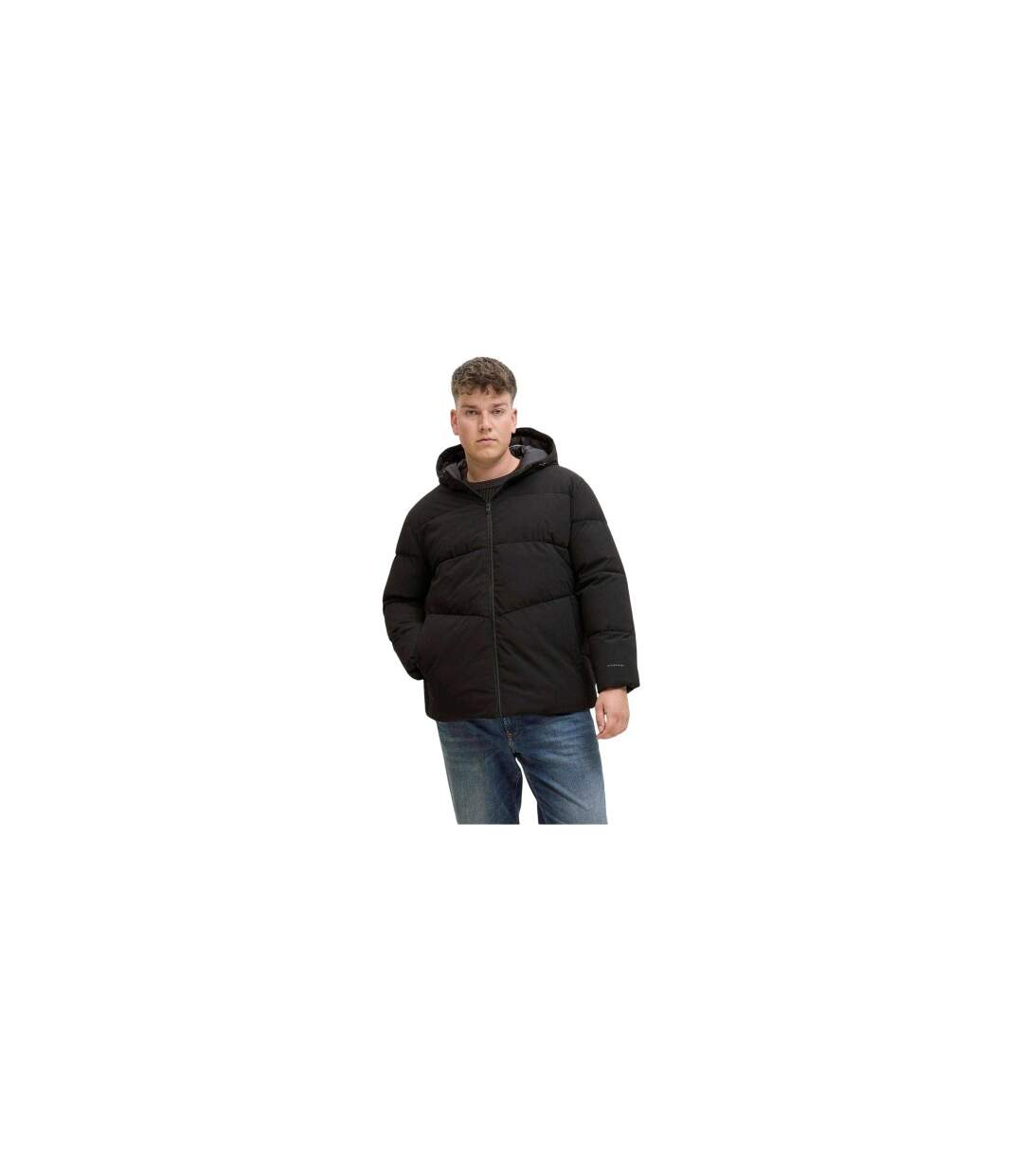 Doudoune Homme Noir Jack And Jones-1