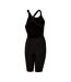 Maillot De Bain 1 Pièce Long Motif/style Logo Lzr Ignite Femme Noir Speedo-3
