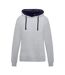 Sweat À Capuche Femme Oxford Clair Bleu Marine SG Originals-2