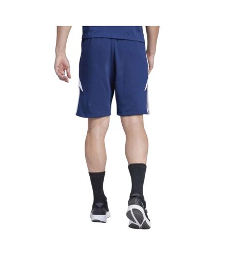 Short Tiro Sweat Homme Bleu Marine Blanc Adidas