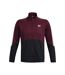 Mens Tricot Fashion Track Jacket Black Under Armour-1