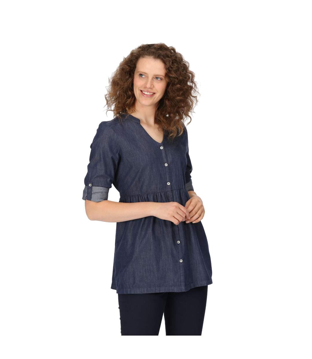 Blouse nemora femme bleu ciel Regatta-3