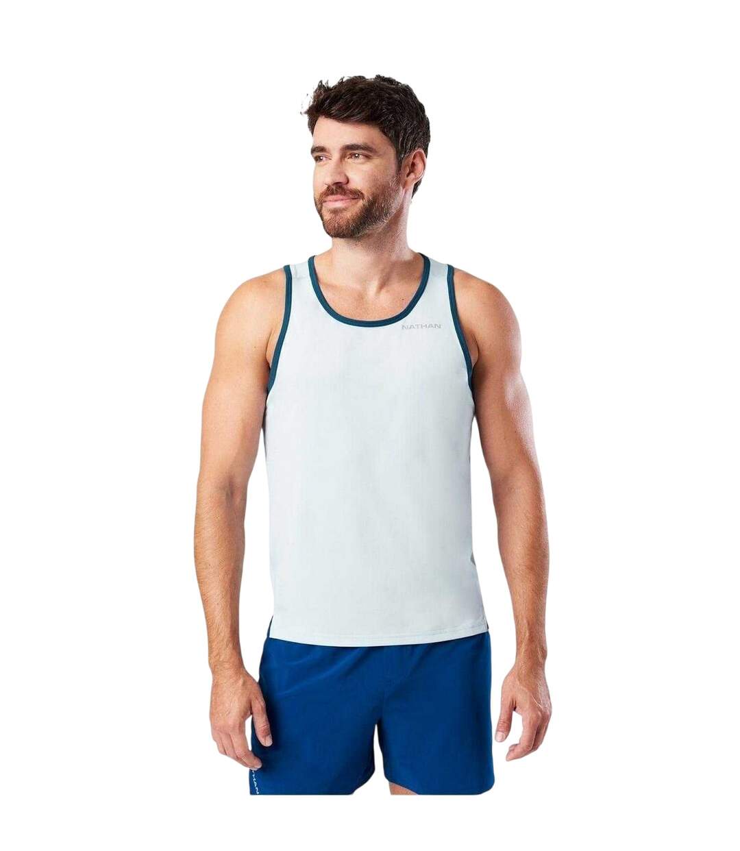 Mens Athletic Tank Top Sky Blue Nathan-2