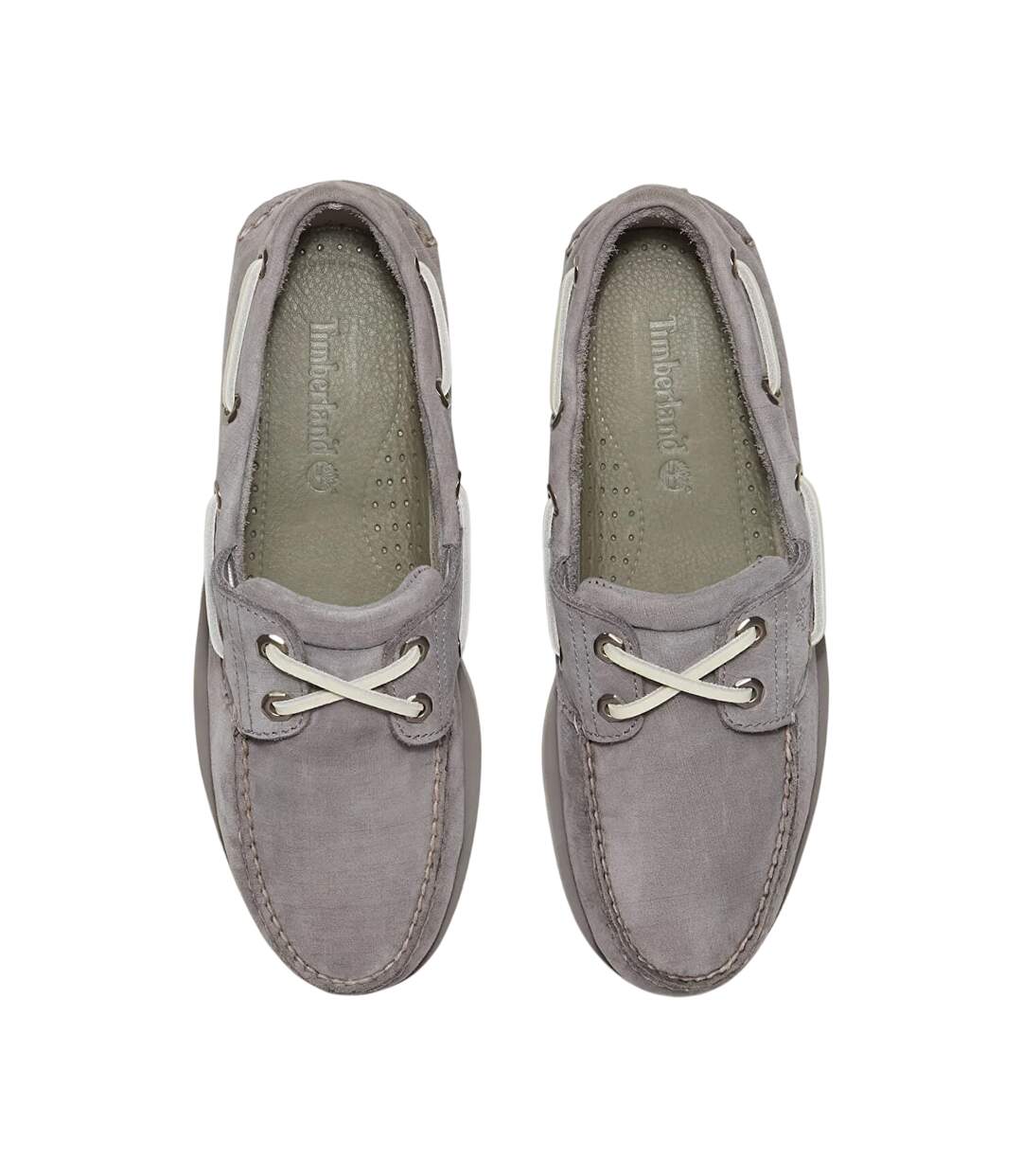 Chaussures Bateau Motif/style Texturé Classic Homme Blanc Cassé Timberland-4