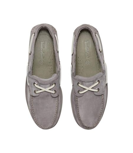 Chaussures Bateau Motif/style Texturé Classic Homme Blanc Cassé Timberland