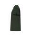 Mens Heavy Cotton T-shirt Forest Green Gildan-3