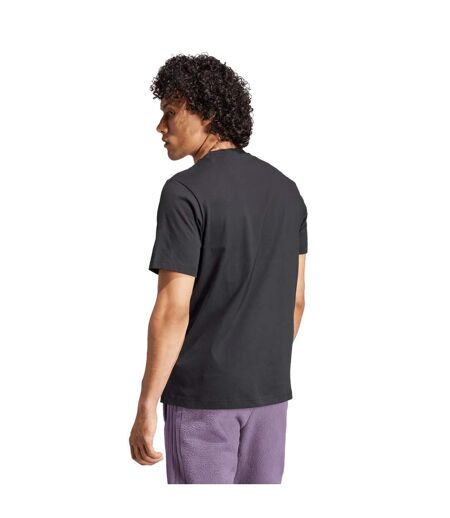 Mens Tiro Graphic T-shirt Black Adidas