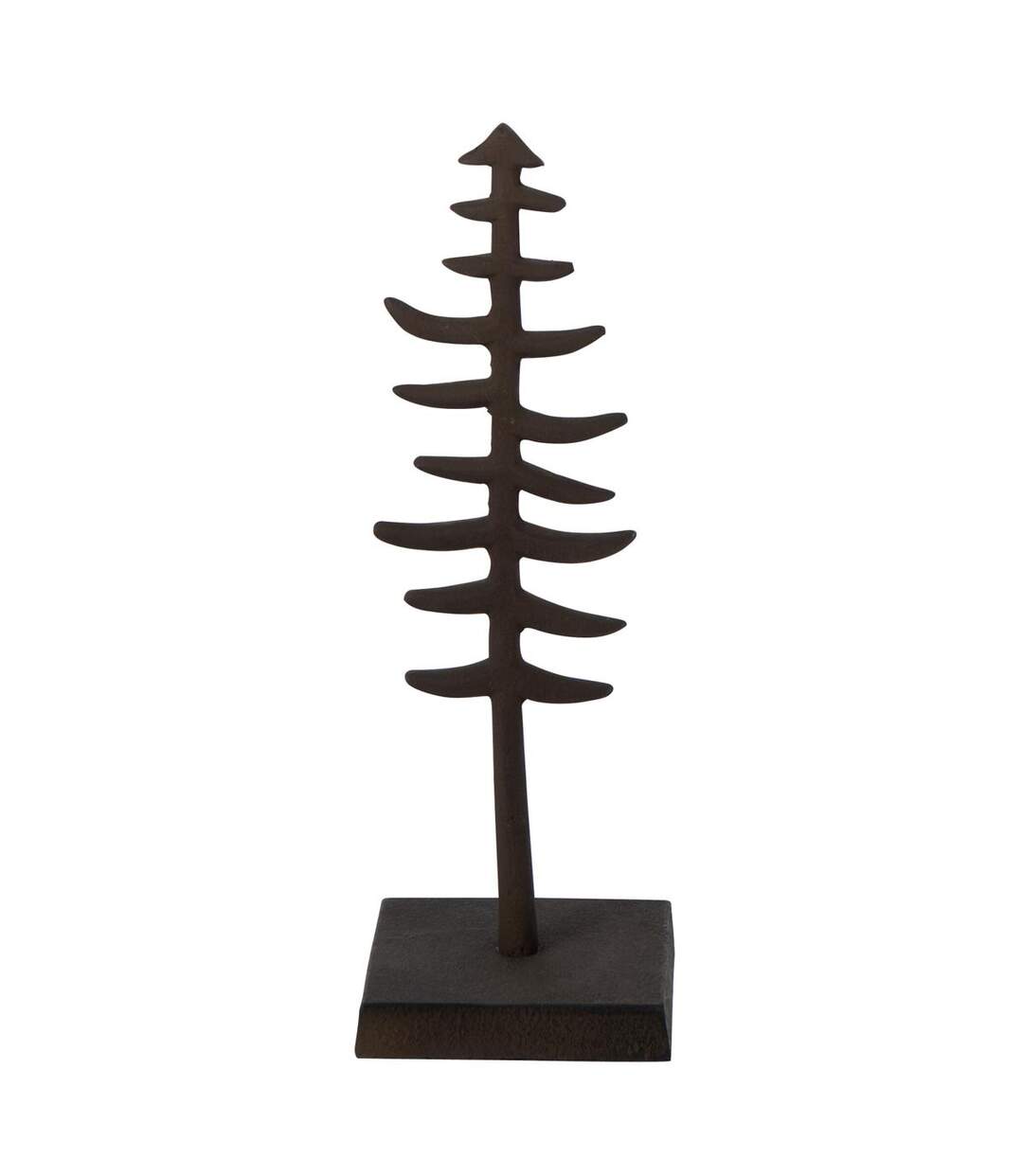 Sapin de Noël en Métal Courchevel 37cm Marron-1