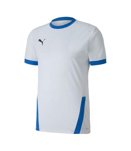 Maillot Teamgoal Homme Blanc Bleu Puma