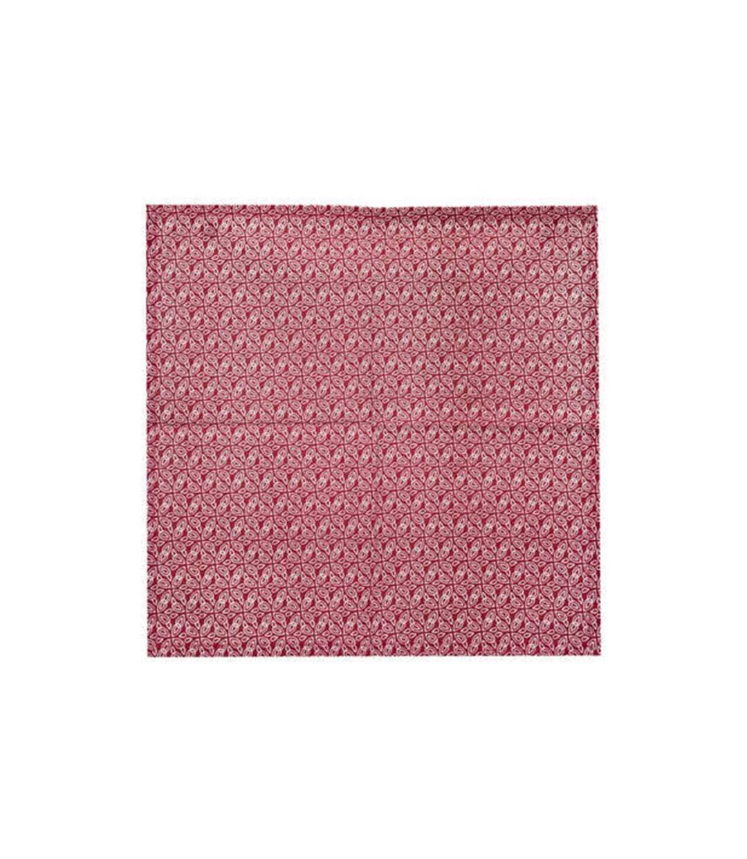 Lot de 4 Serviettes de Table Olia 40x40cm Rouge-3