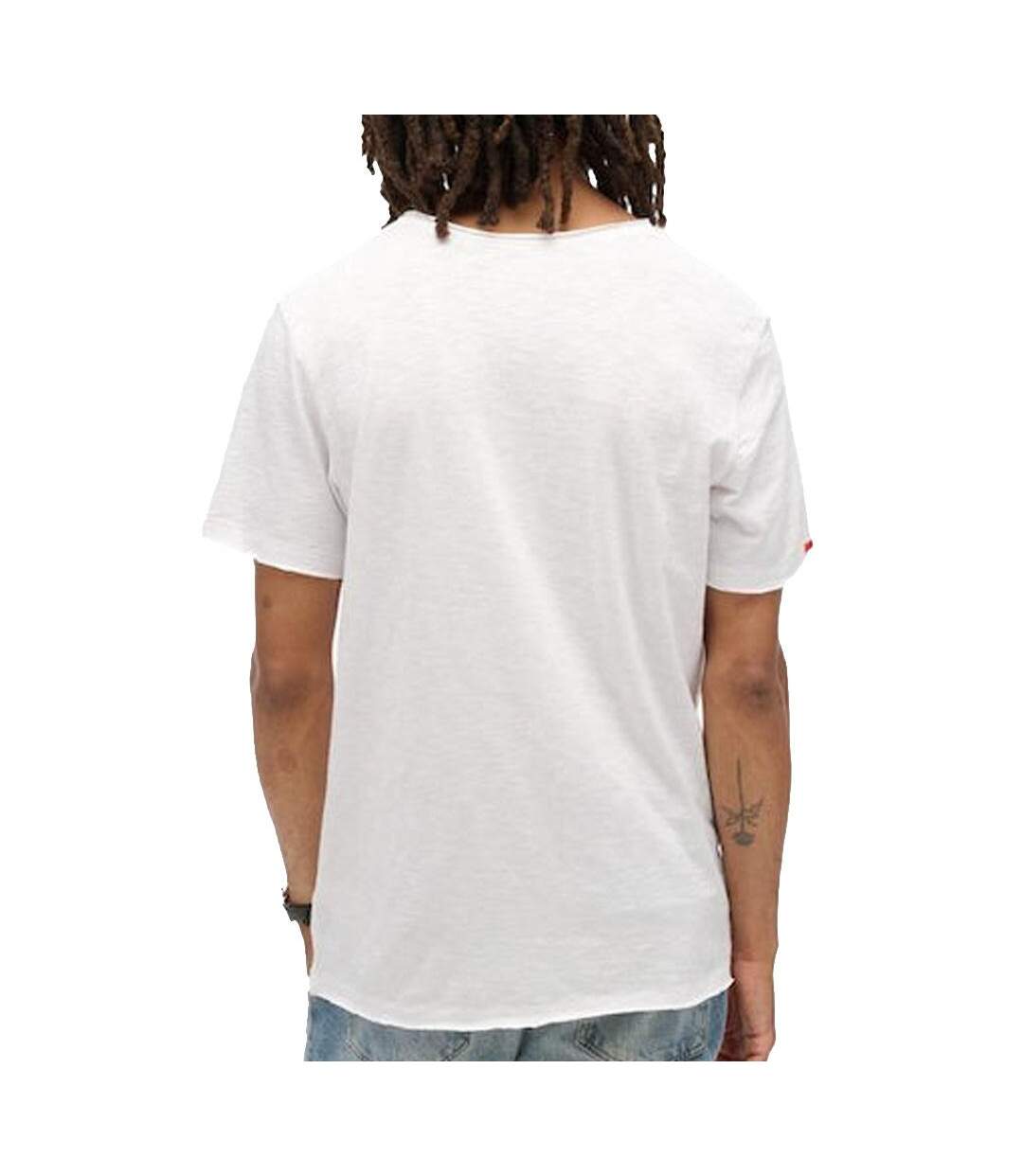 T-Shirt blanc homme superdru raw - xxl-2