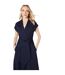 Robe mi-longue femme bleu marine Principles