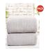 Pack of 2  Waffle bath towel  one size storm grey Rapport