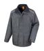 Mens Work-guard Vostex Long Coat / Workwear Waterproof & Windproof Black Result-1