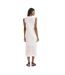 Robe Mi-longue Ravi Femme Crème Finery-3