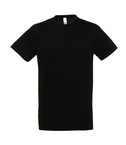 SOLS Mens Regent Short Sleeve T-Shirt (Deep Black)