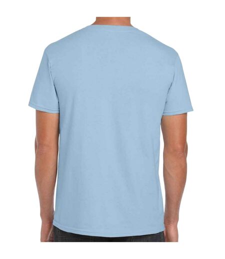 T-shirt manches courtes homme bleu clair Gildan Gildan