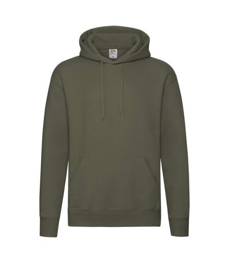 Sweat À Capuche Premium Homme Olive Classique Fruit Of The Loom